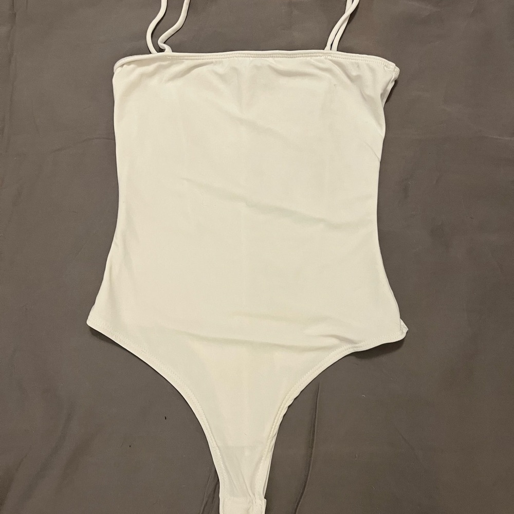 Fashion Nova Kids‎ Cream Bodysuit